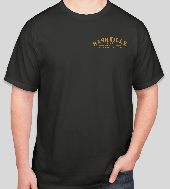 Black Crest Tee — Nashville Boxing Club