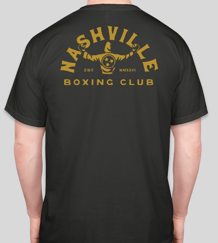 Black Club Tee — Nashville Boxing Club